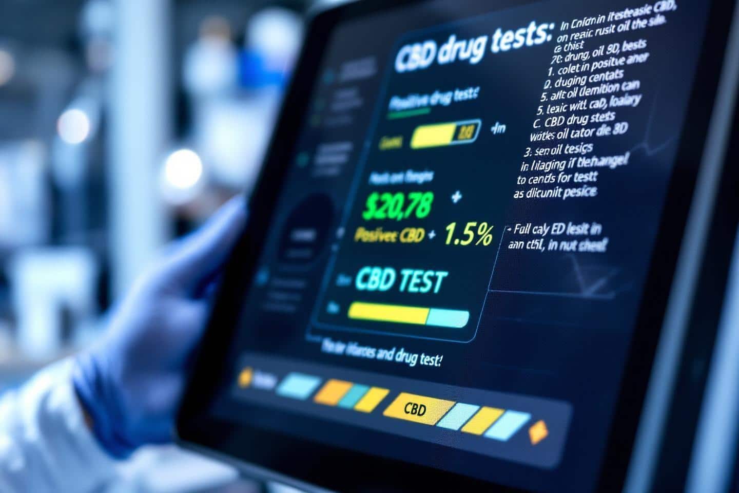 CBD positif au volant combien de temps : durée de détection et risques